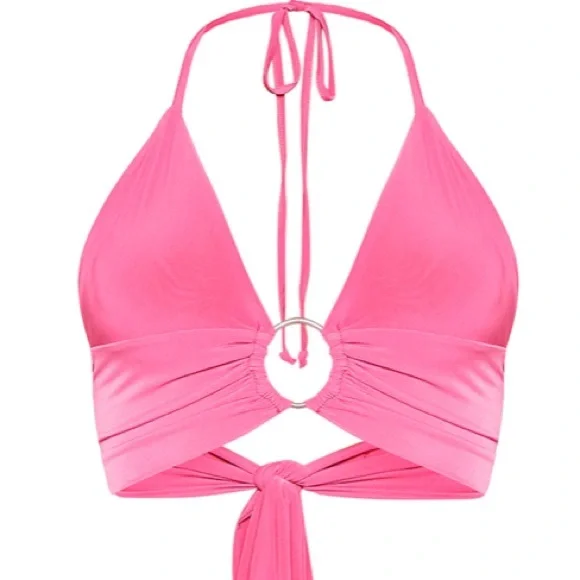 Hot Pink Plunge Ring top - Picture 2 of 4